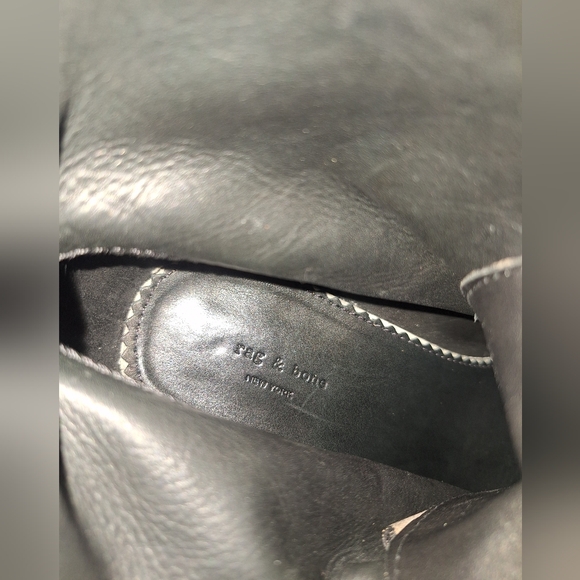 Rag and Bone lace up leather boots - Picture 12 of 13